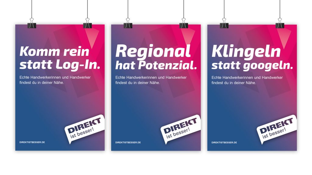 Plakate "DIREKT ist besser!" - A2